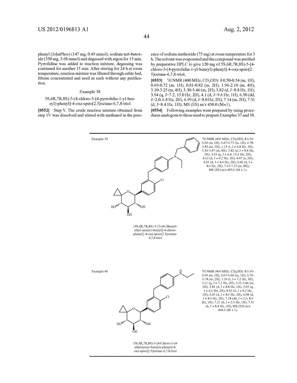 GLYCOSIDE DERIVATIVE AND USES THEREOF - diagram, schematic, and image 45