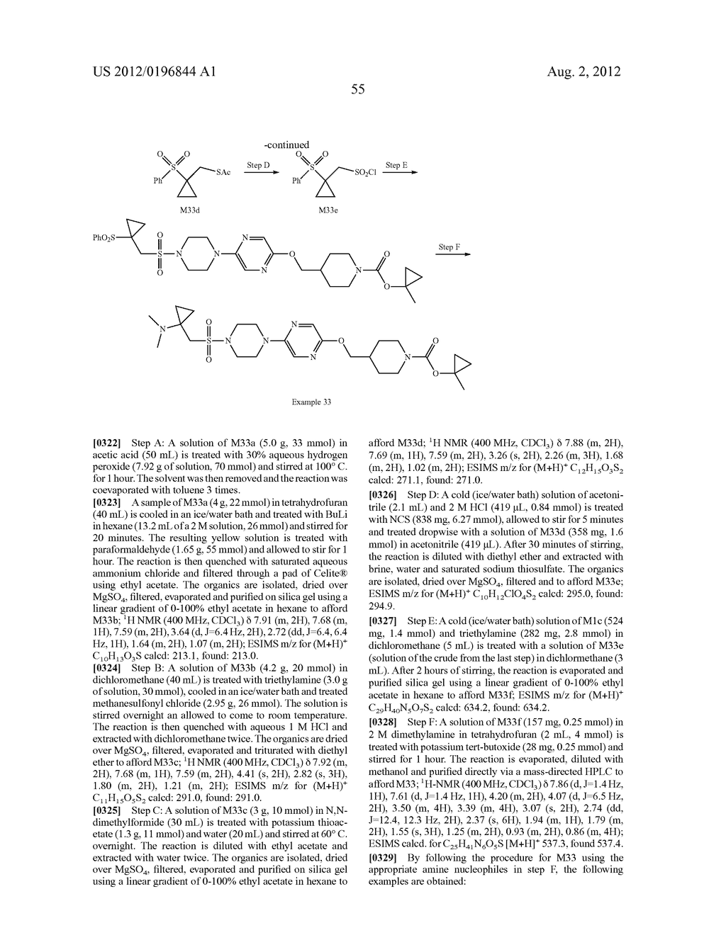 COMPOUNDS AND COMPOSITIONS AS MODULATORS OF GPR119 ACTIVITY - diagram, schematic, and image 56