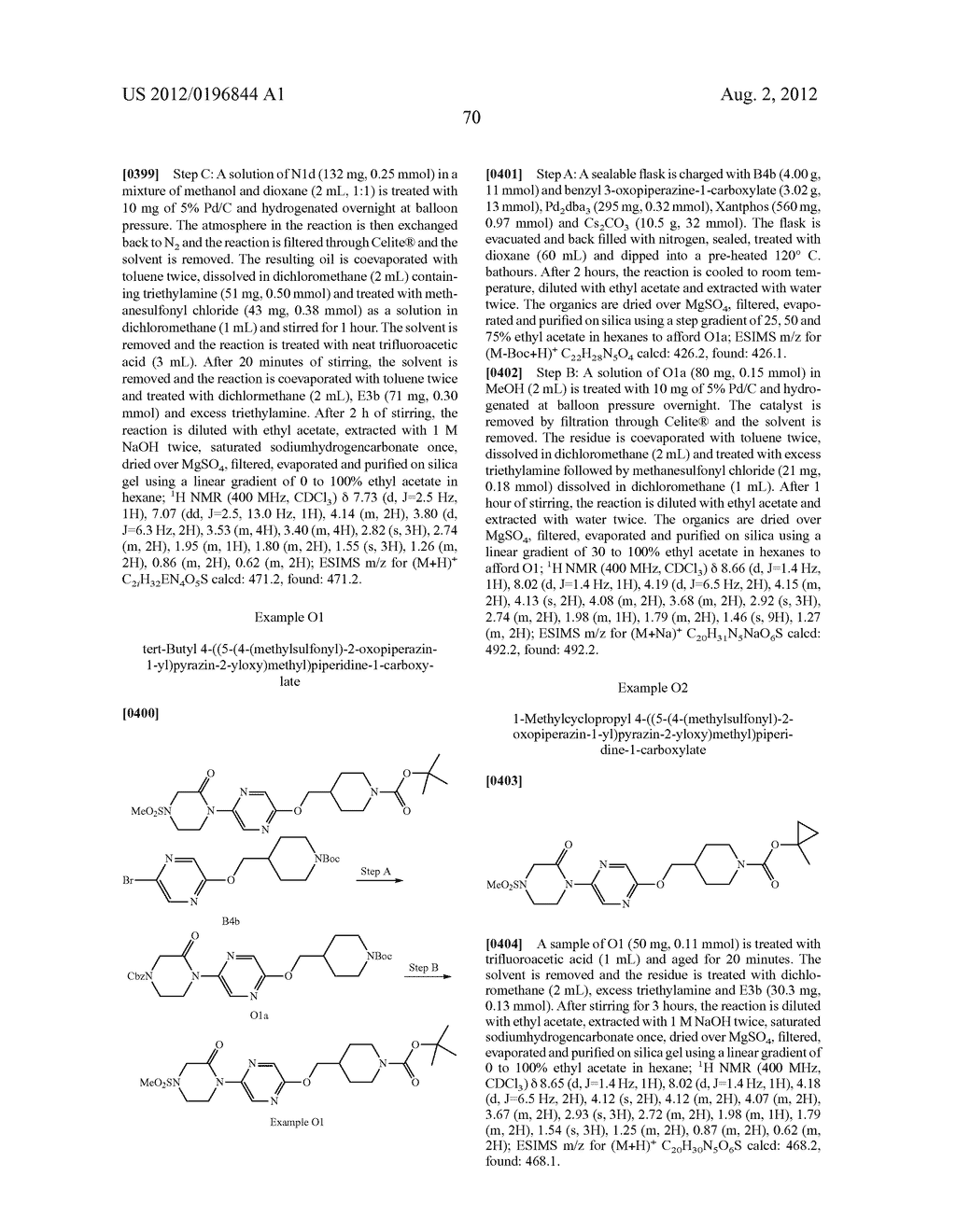 COMPOUNDS AND COMPOSITIONS AS MODULATORS OF GPR119 ACTIVITY - diagram, schematic, and image 71