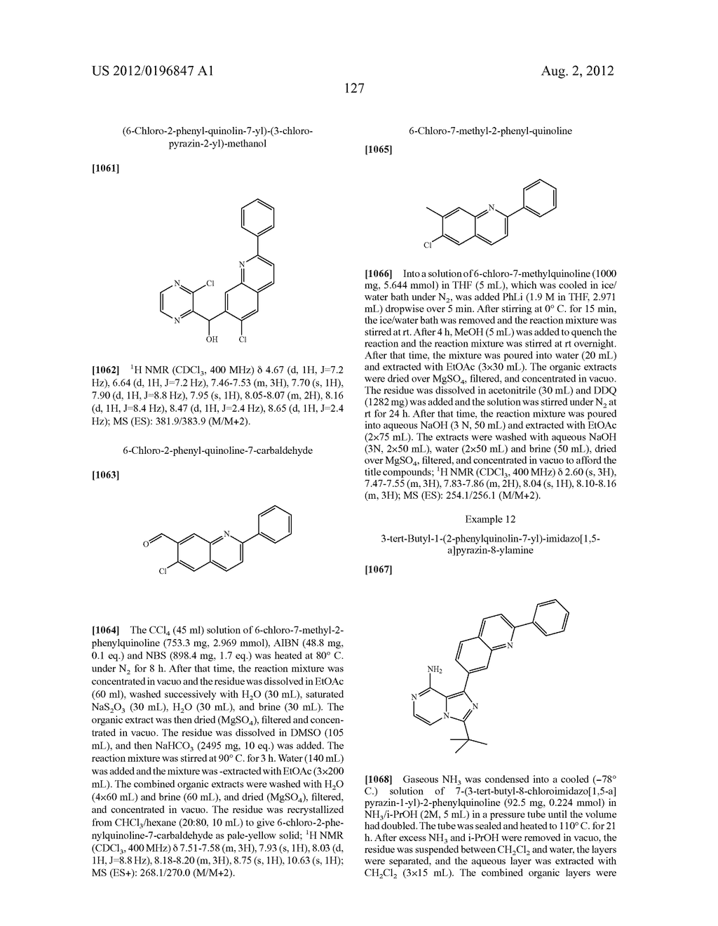 6,6-Bicyclic Ring Substituted Heterobicyclic Protein Kinase Inhibitors - diagram, schematic, and image 128