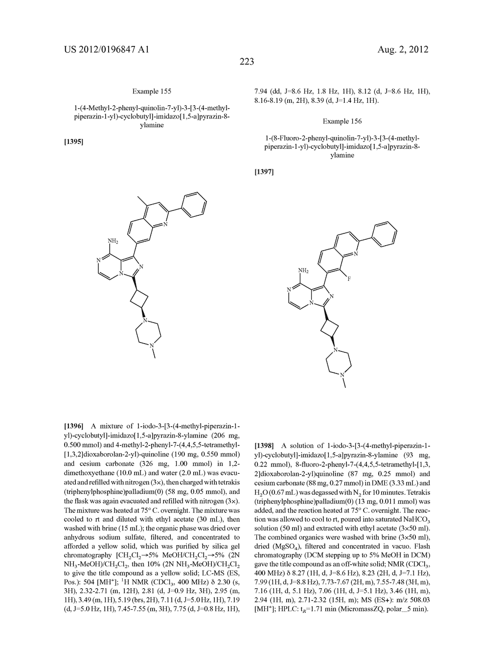 6,6-Bicyclic Ring Substituted Heterobicyclic Protein Kinase Inhibitors - diagram, schematic, and image 224