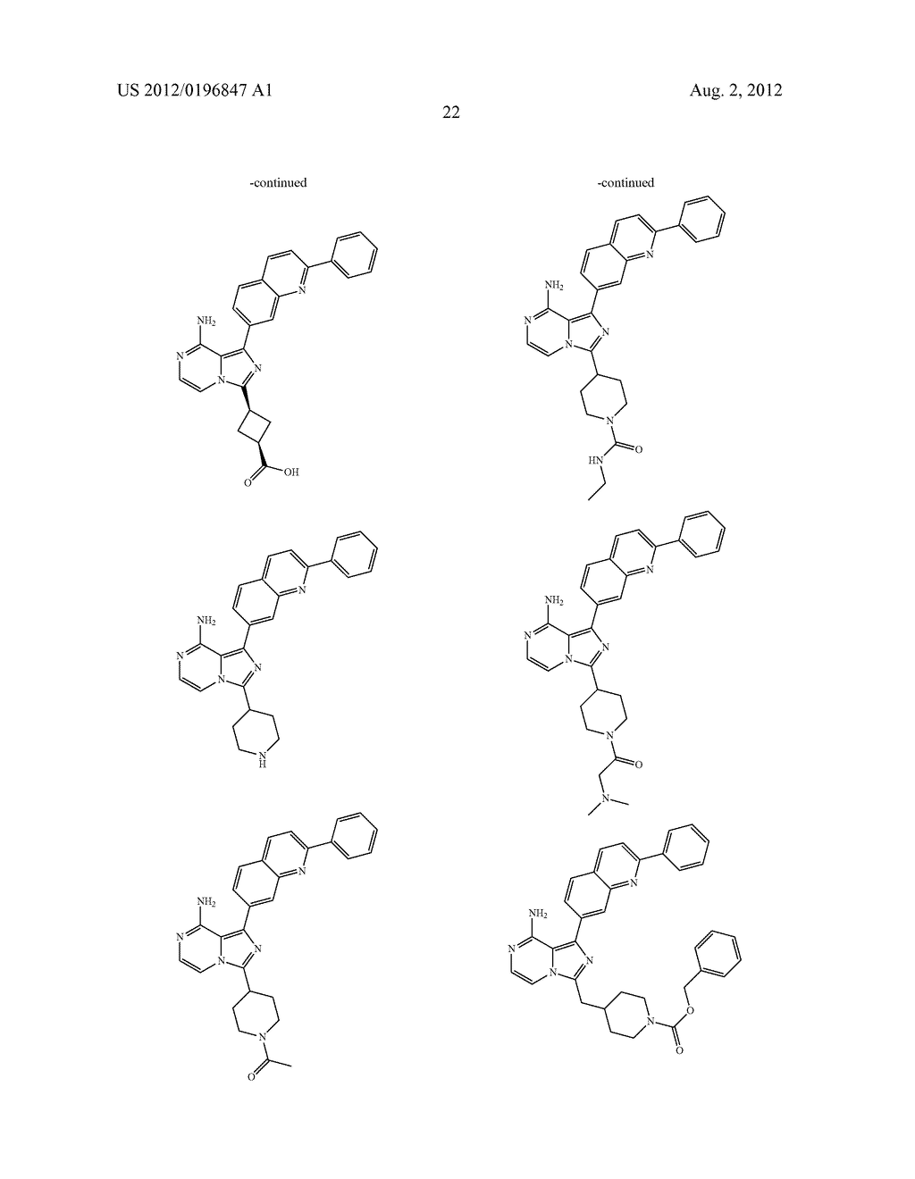 6,6-Bicyclic Ring Substituted Heterobicyclic Protein Kinase Inhibitors - diagram, schematic, and image 23