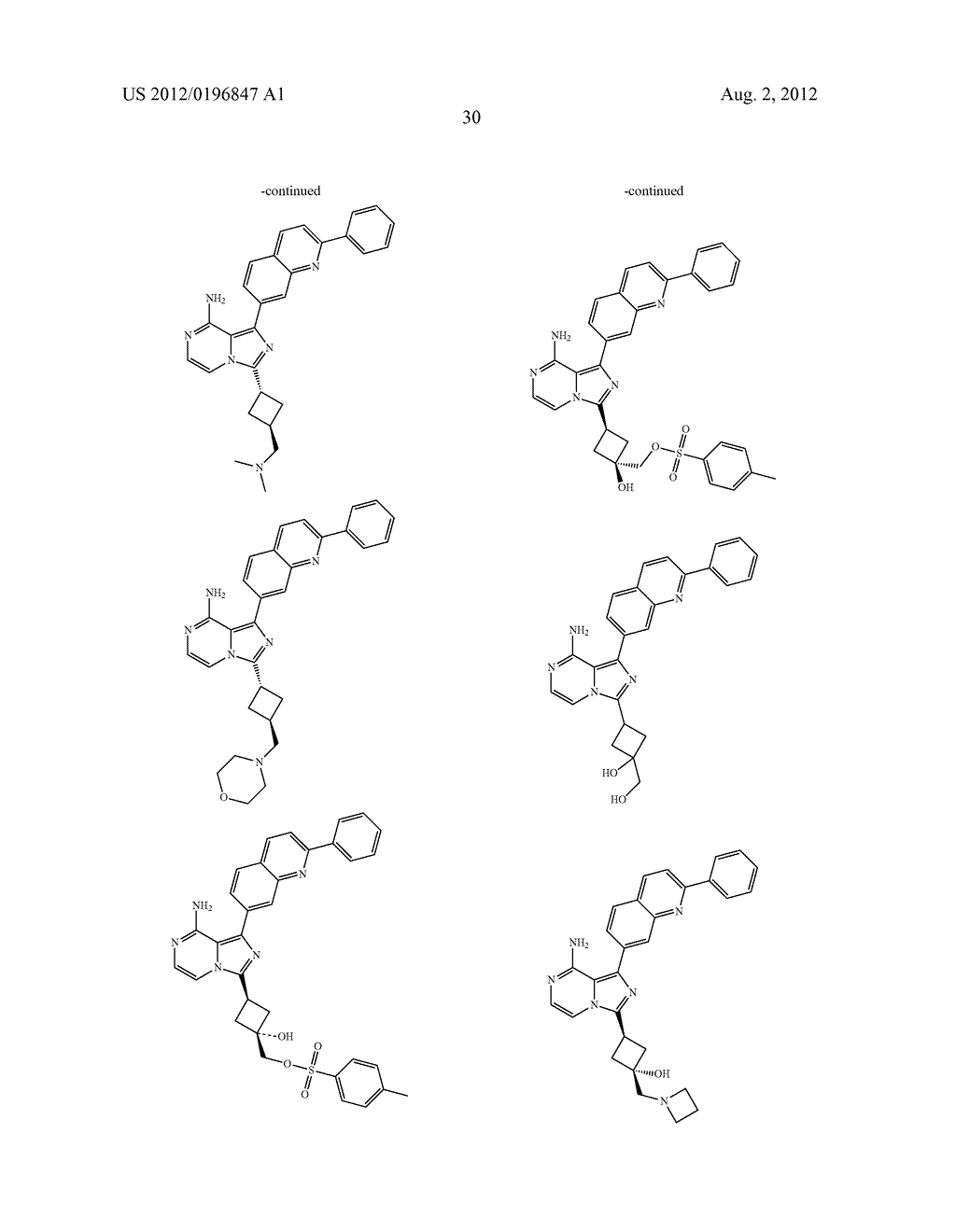 6,6-Bicyclic Ring Substituted Heterobicyclic Protein Kinase Inhibitors - diagram, schematic, and image 31