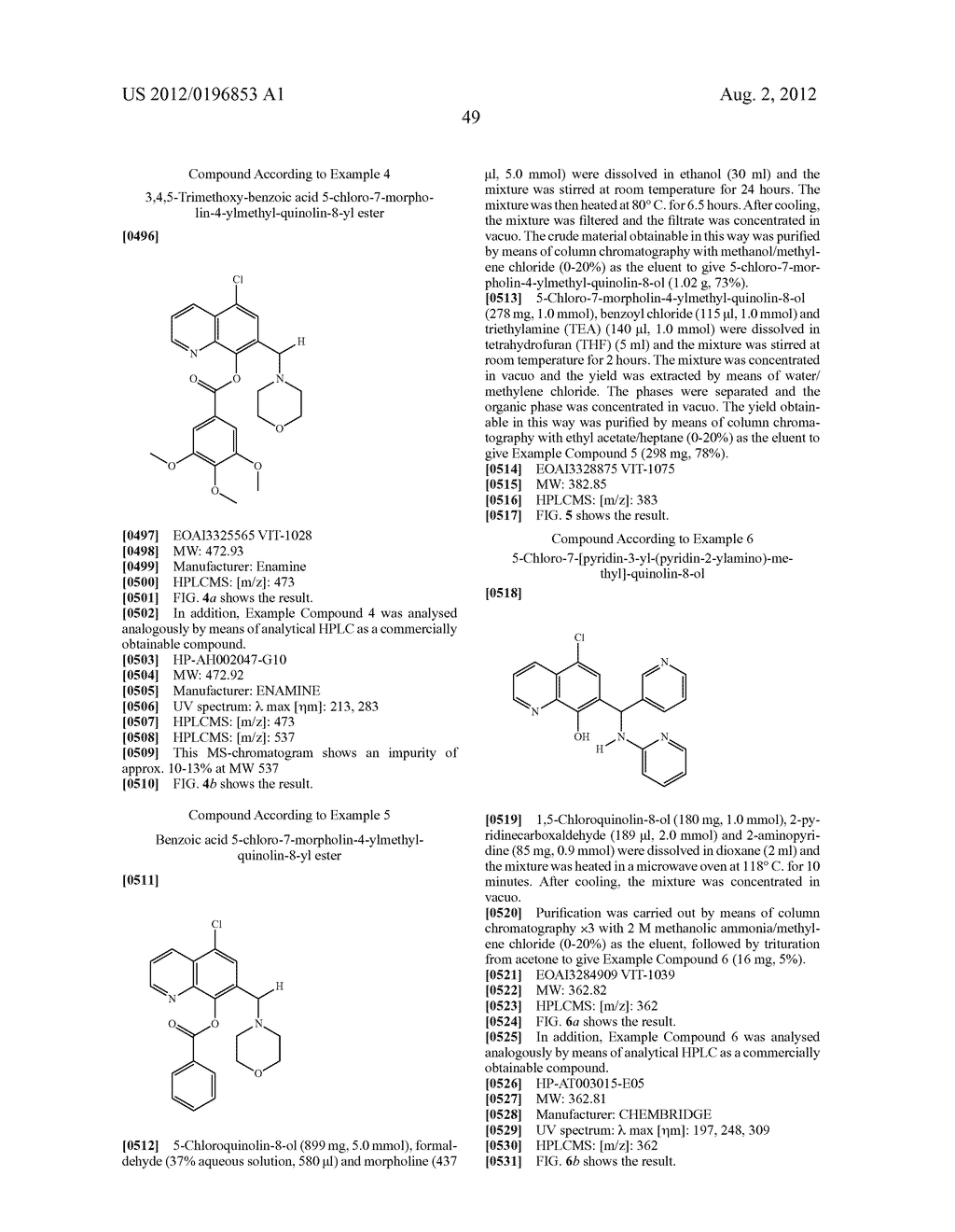 Novel Quinoline-Hepcidine Antagonists - diagram, schematic, and image 93