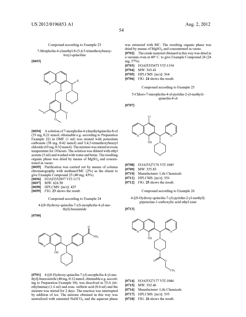 Novel Quinoline-Hepcidine Antagonists - diagram, schematic, and image 98