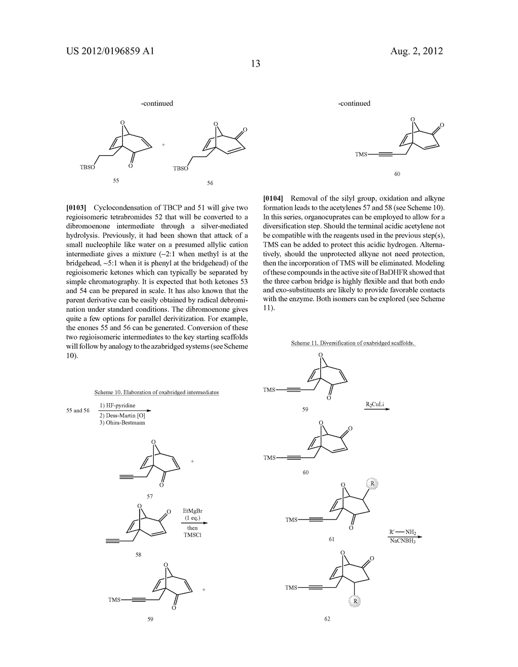 HETEROCYCLIC ANALOGS OF PROPARGYL-LINKED INHIBITORS OF DIHYDROFOLATE     REDUCTASE - diagram, schematic, and image 29