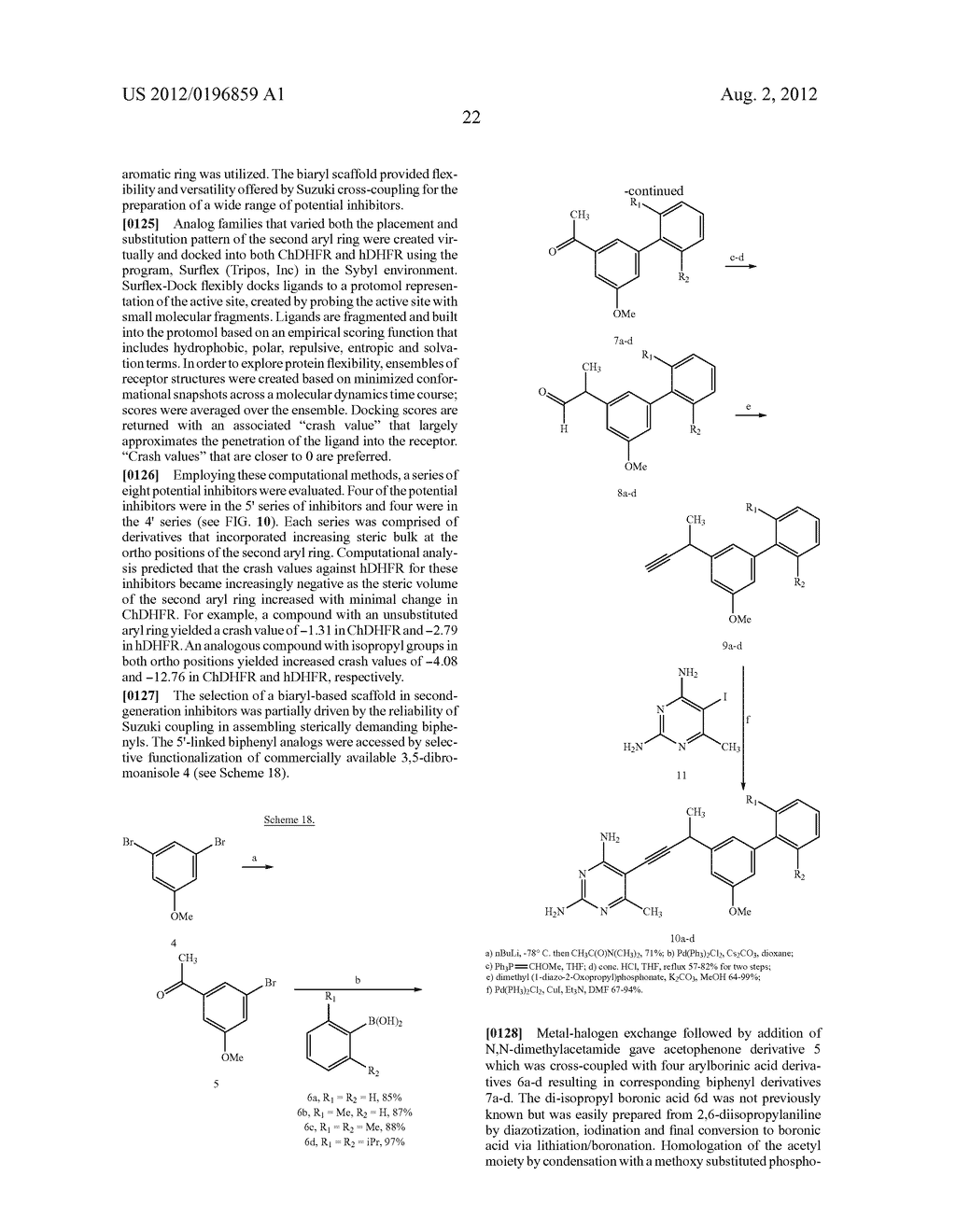 HETEROCYCLIC ANALOGS OF PROPARGYL-LINKED INHIBITORS OF DIHYDROFOLATE     REDUCTASE - diagram, schematic, and image 38