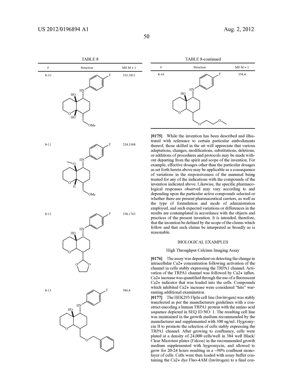 NOVEL TRPA1 ANTAGONISTS - diagram, schematic, and image 51