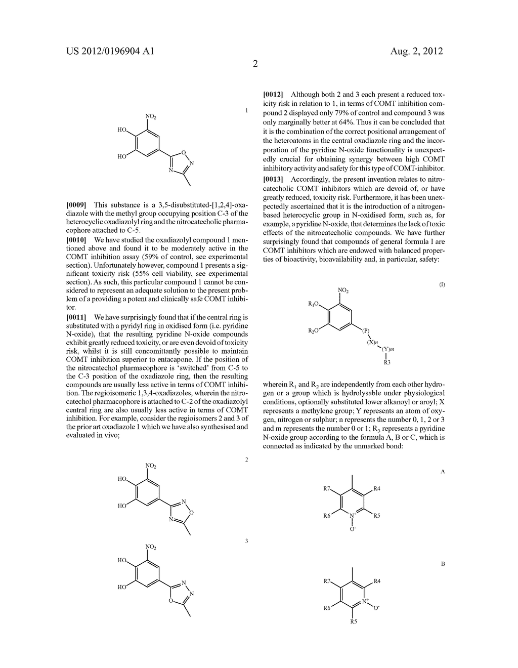 NITROCATECHOL DERIVATIVES AS COMT INHIBITORS - diagram, schematic, and image 03