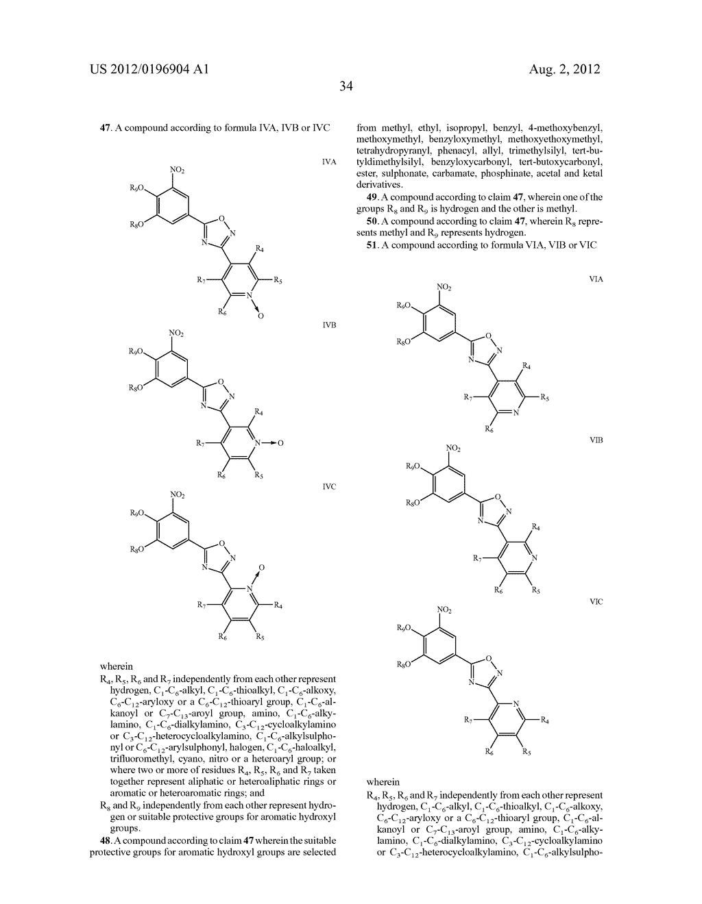 NITROCATECHOL DERIVATIVES AS COMT INHIBITORS - diagram, schematic, and image 35