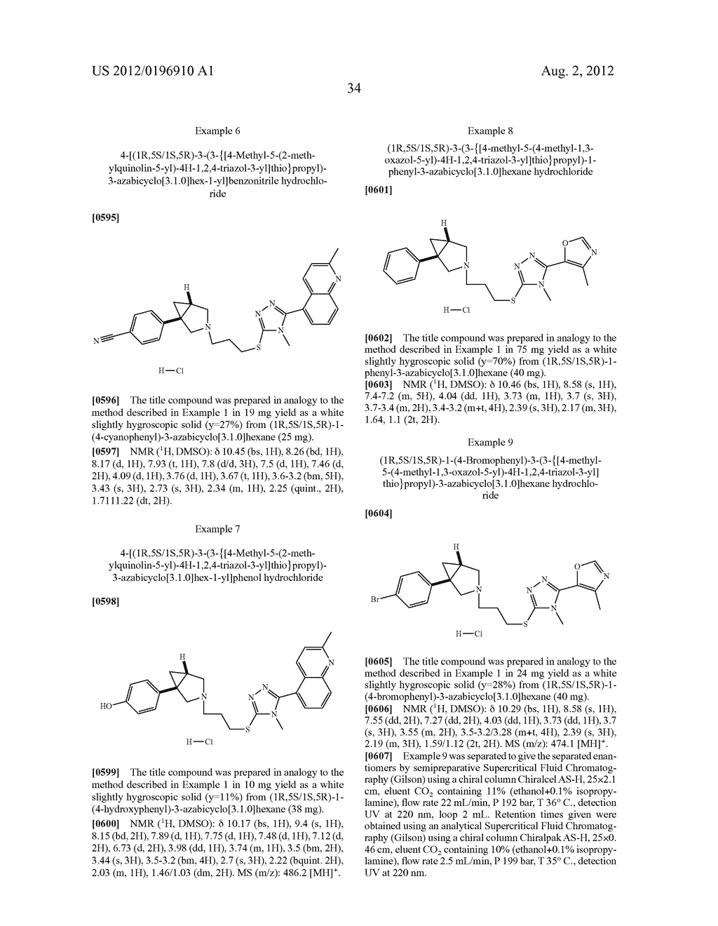 USE OF AZABICYCLO HEXANE DERIVATIVES - diagram, schematic, and image 35