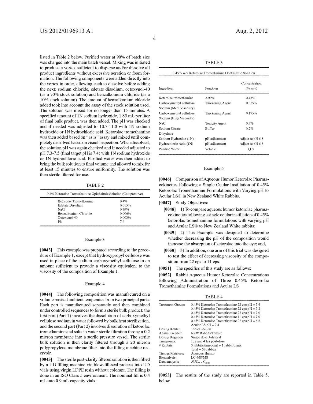 KETOROLAC TROMETHAMINE COMPOSITIONS FOR TREATING OR PREVENTING OCULAR PAIN - diagram, schematic, and image 09