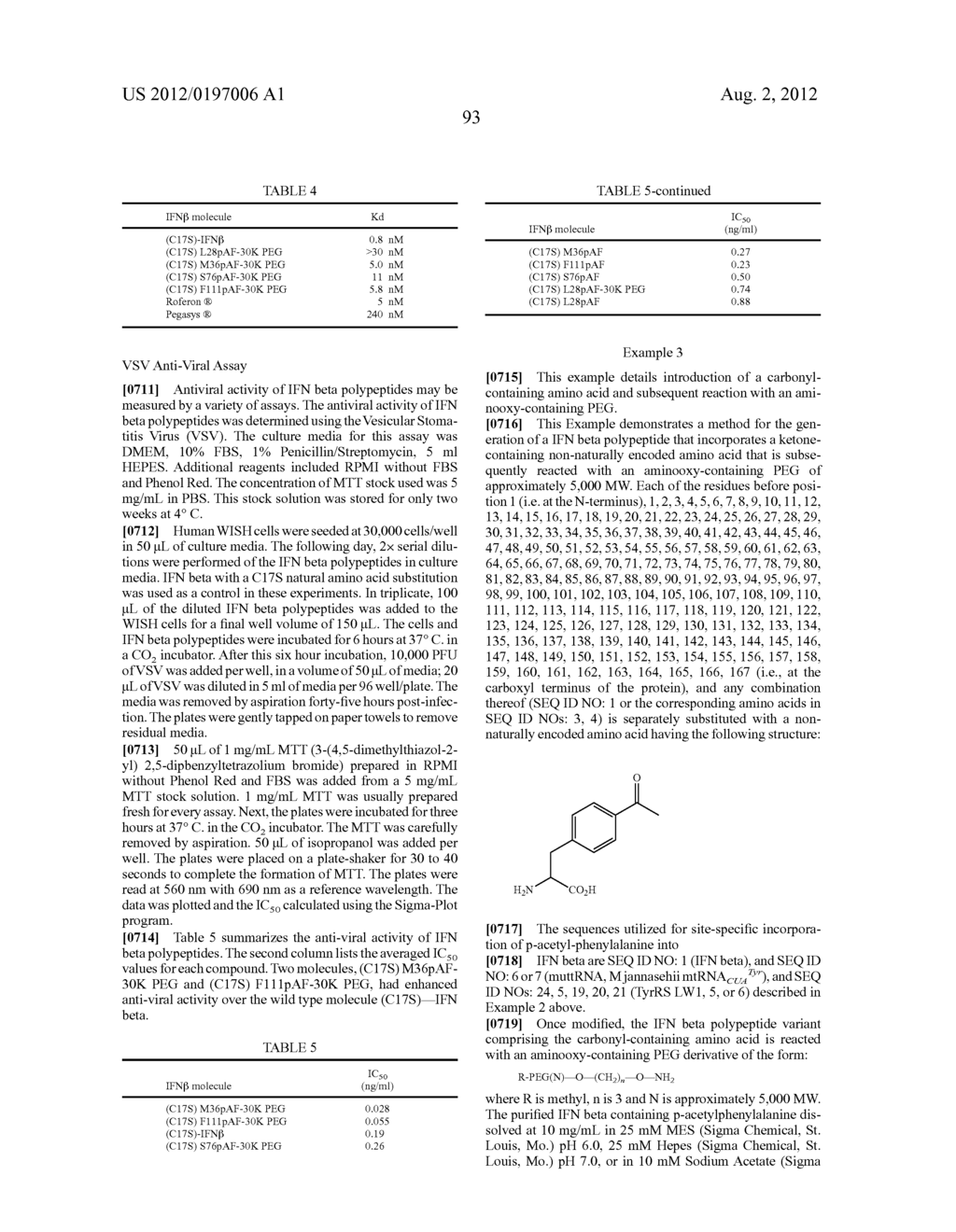 MODIFIED INTERFERON BETA POLYPEPTIDES AND THEIR USES - diagram, schematic, and image 126