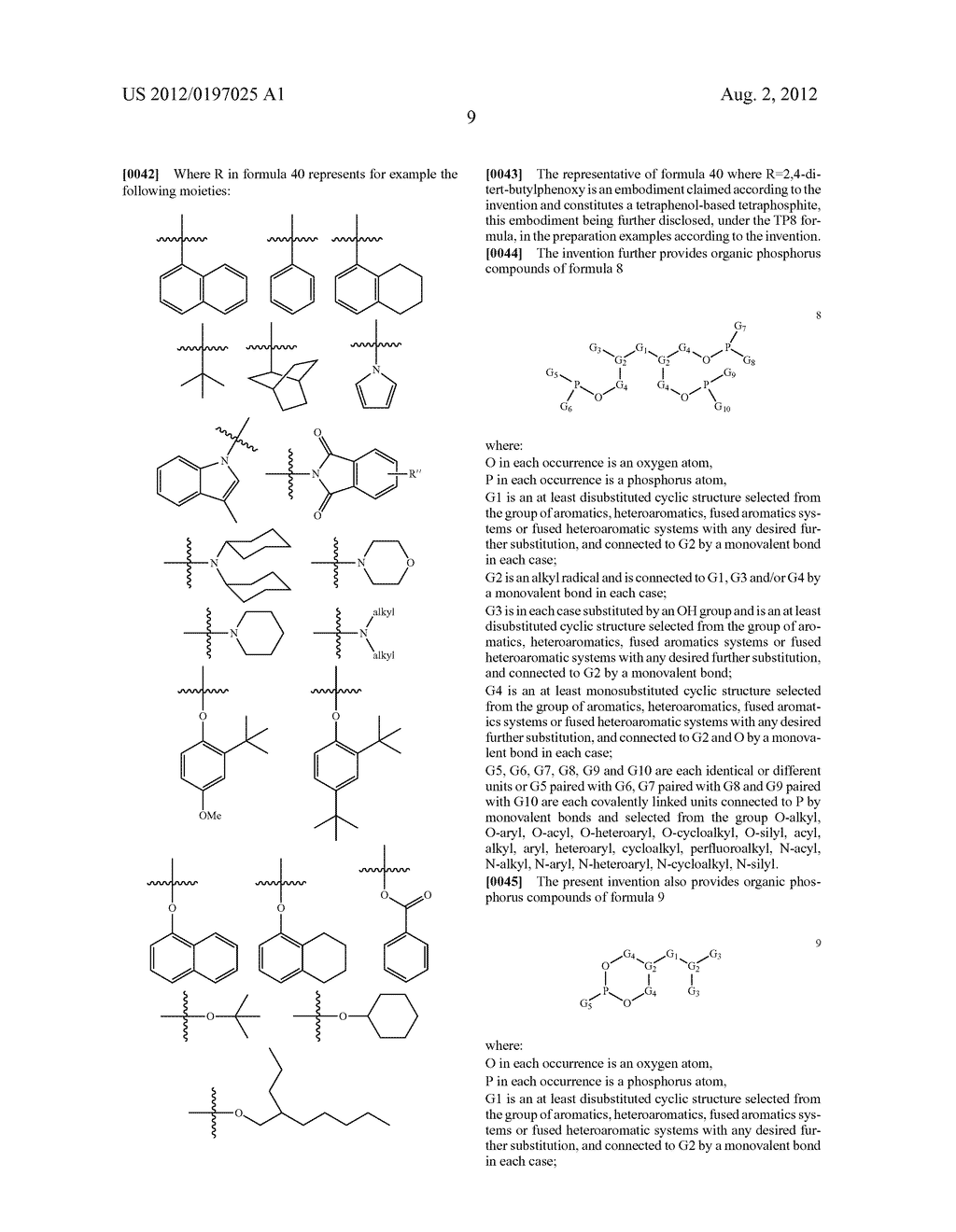 ORGANOPHOSPHORUS COMPOUNDS BASED ON TETRAPHENOL (TP)-SUBSTITUTED     STRUCTURES - diagram, schematic, and image 10