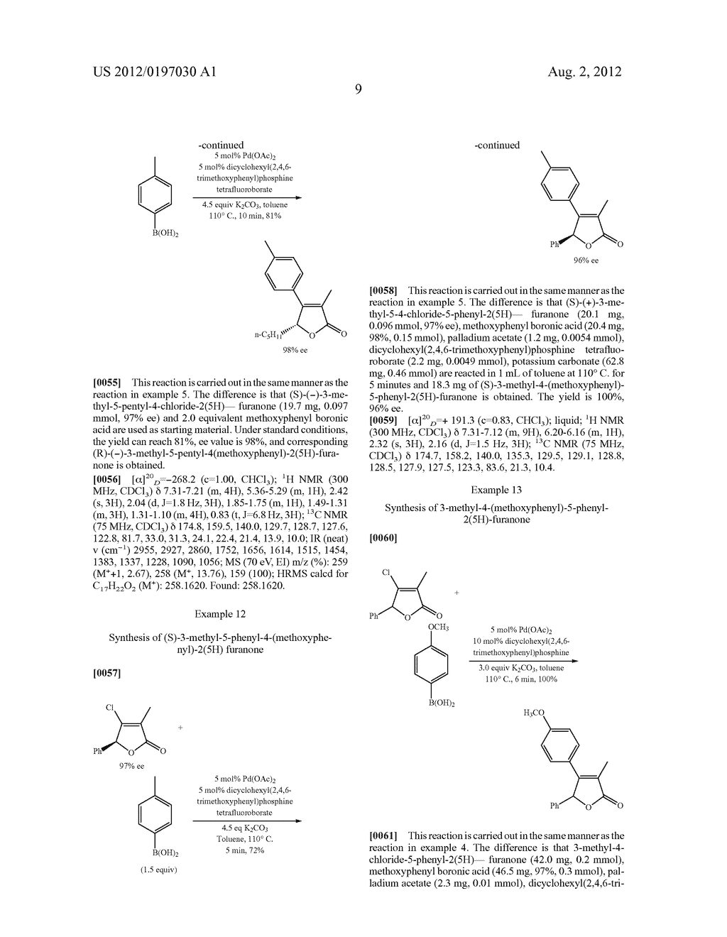 STRUCTURE AND METHOD FOR SYNTHESIZING AND USING DIALKYL(2,4,6- OR     2,6-ALKOXYPHENYL)PHOSPHINE AND ITS TETRAFLUOROBORATE - diagram, schematic, and image 10