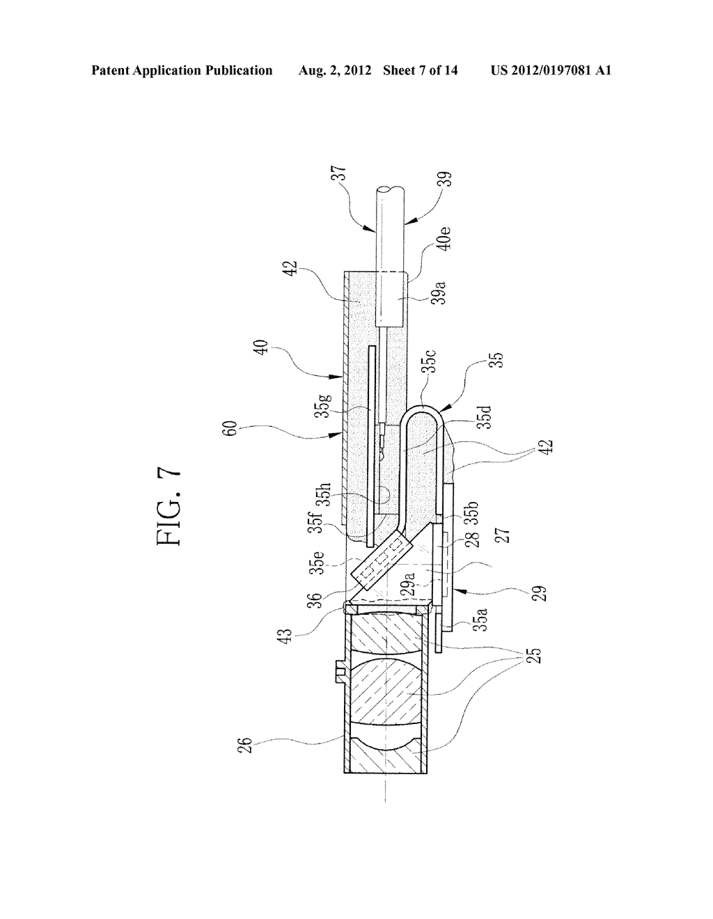 IMAGING DEVICE AND ELECTRONIC ENDOSCOPE HAVING IMAGING DEVICE - diagram, schematic, and image 08