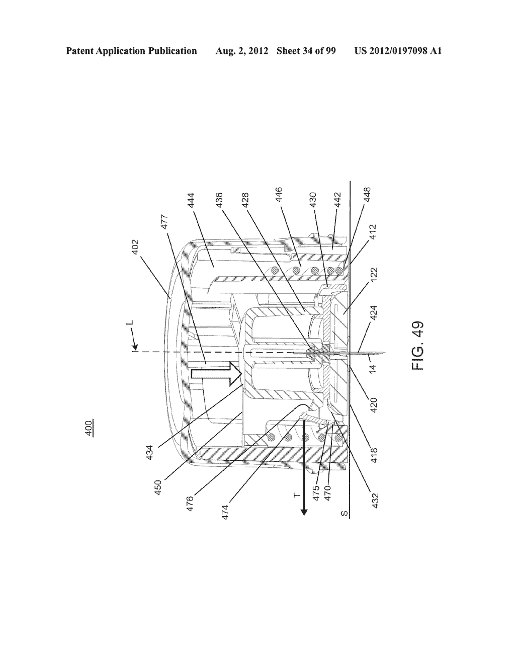 Medical Device Inserters and Processes of Inserting and Using Medical     Devices - diagram, schematic, and image 35