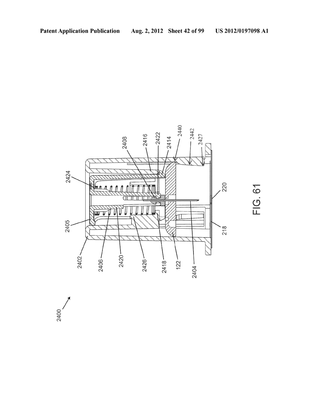 Medical Device Inserters and Processes of Inserting and Using Medical     Devices - diagram, schematic, and image 43