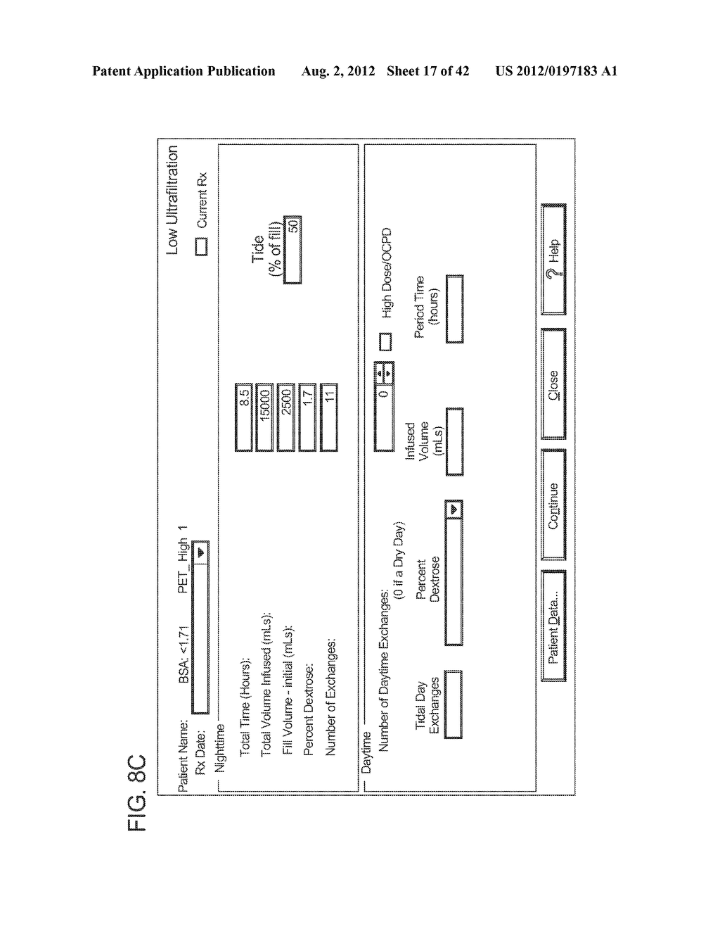 DIALYSIS SYSTEM HAVING FILTERING METHOD FOR DETERMINING THERAPY     PRESCRIPTIONS - diagram, schematic, and image 18