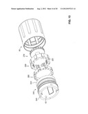 INJECTION DEVICE COMPRISING SEVERAL COUPLING MECHANISMS diagram and image