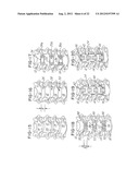 INTERVERTEBRAL FUSTION DEVICE UTILIZING MULTIPLE MOBILE UNIAXIAL AND     BIDIRECTIONAL SCREW INTERFACE PLATES diagram and image