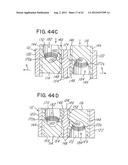 INTERVERTEBRAL FUSTION DEVICE UTILIZING MULTIPLE MOBILE UNIAXIAL AND     BIDIRECTIONAL SCREW INTERFACE PLATES diagram and image