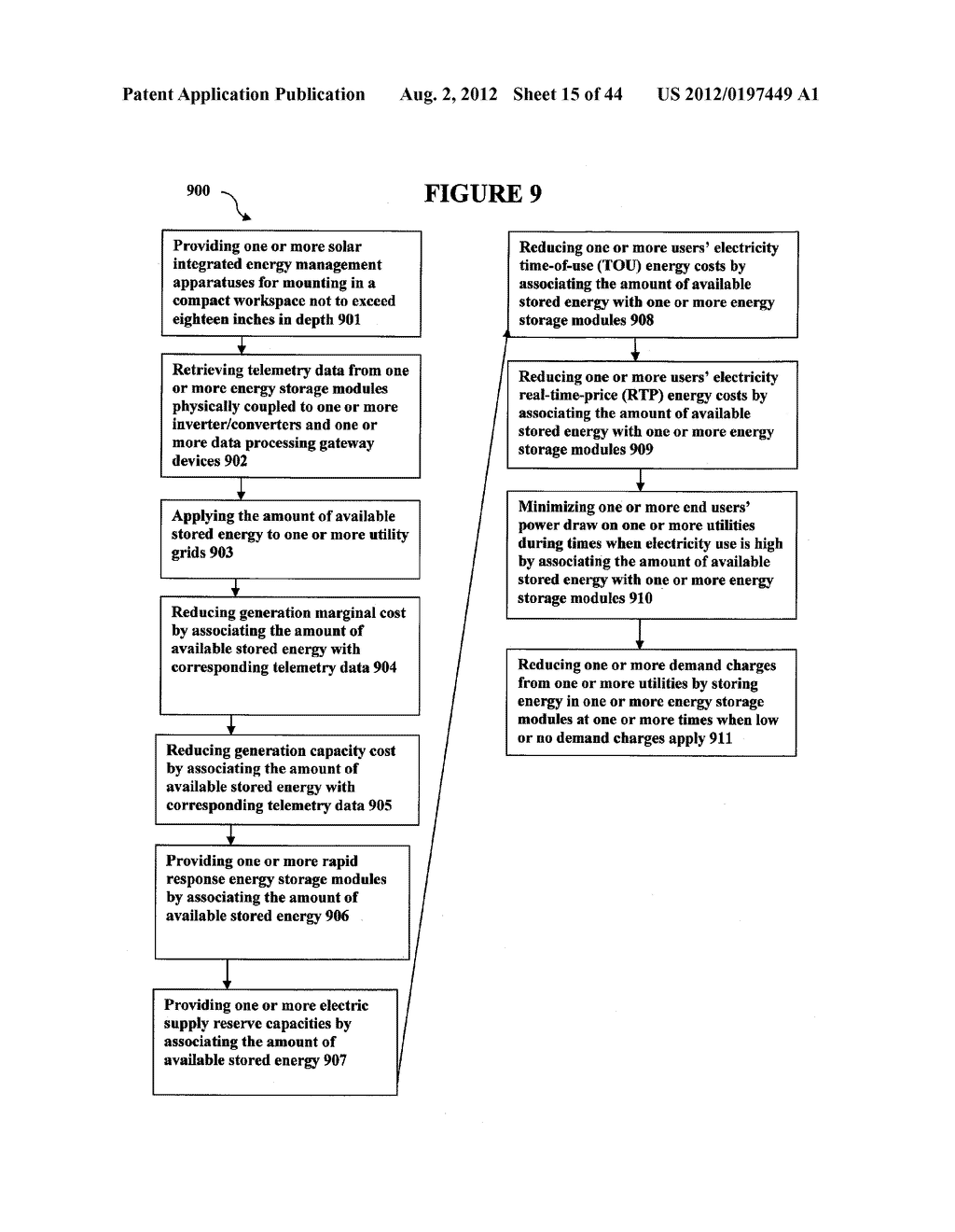 SYSTEMS, APPARATUS, AND METHODS OF A SOLAR ENERGY GRID INTEGRATED SYSTEM     WITH ENERGY STORAGE APPLIANCE - diagram, schematic, and image 16