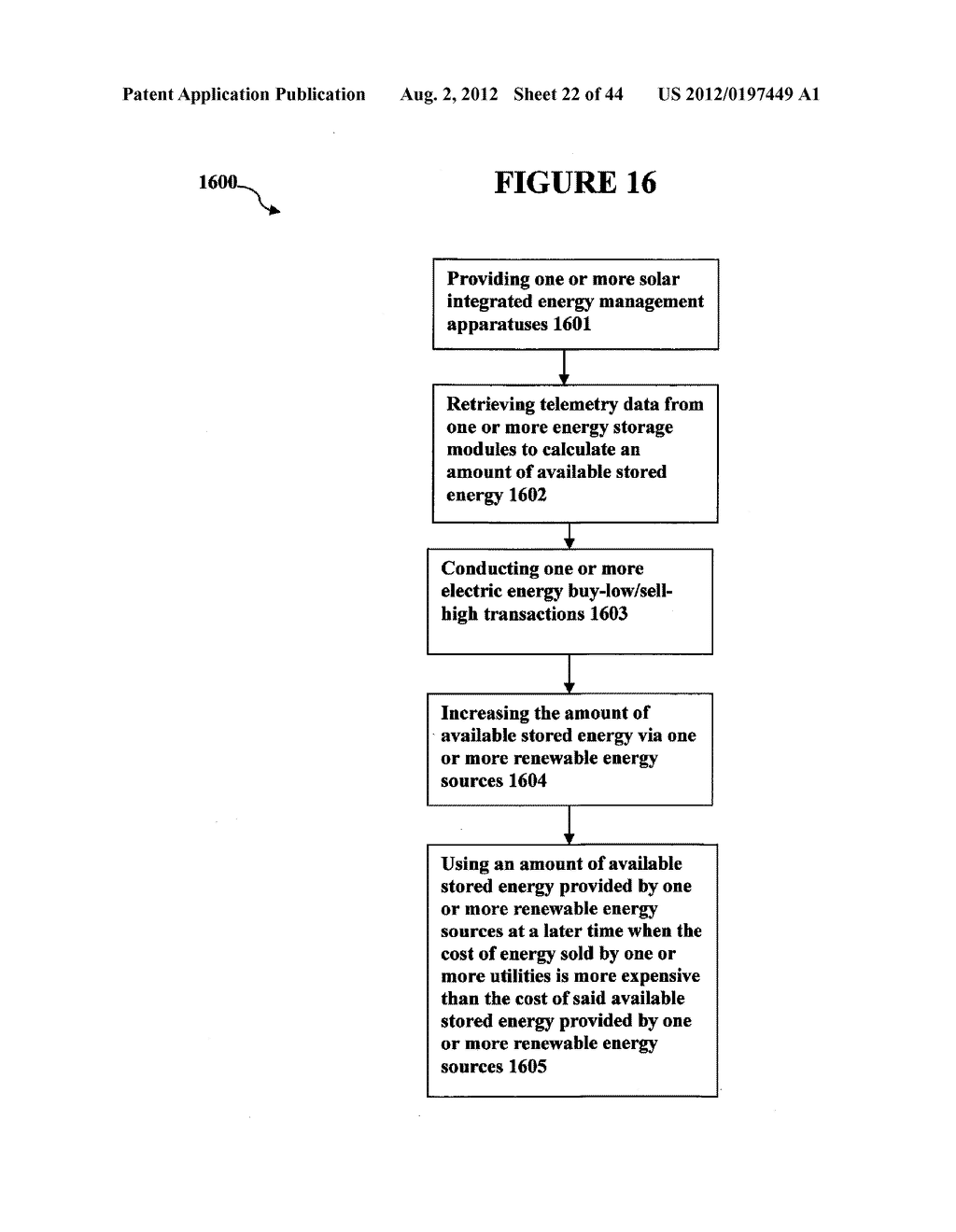 SYSTEMS, APPARATUS, AND METHODS OF A SOLAR ENERGY GRID INTEGRATED SYSTEM     WITH ENERGY STORAGE APPLIANCE - diagram, schematic, and image 23