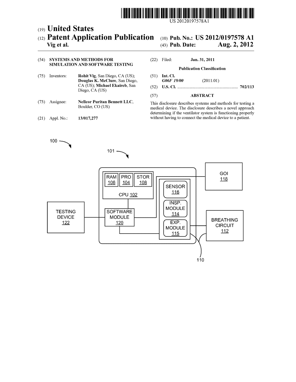 Systems And Methods For Simulation And Software Testing - diagram, schematic, and image 01