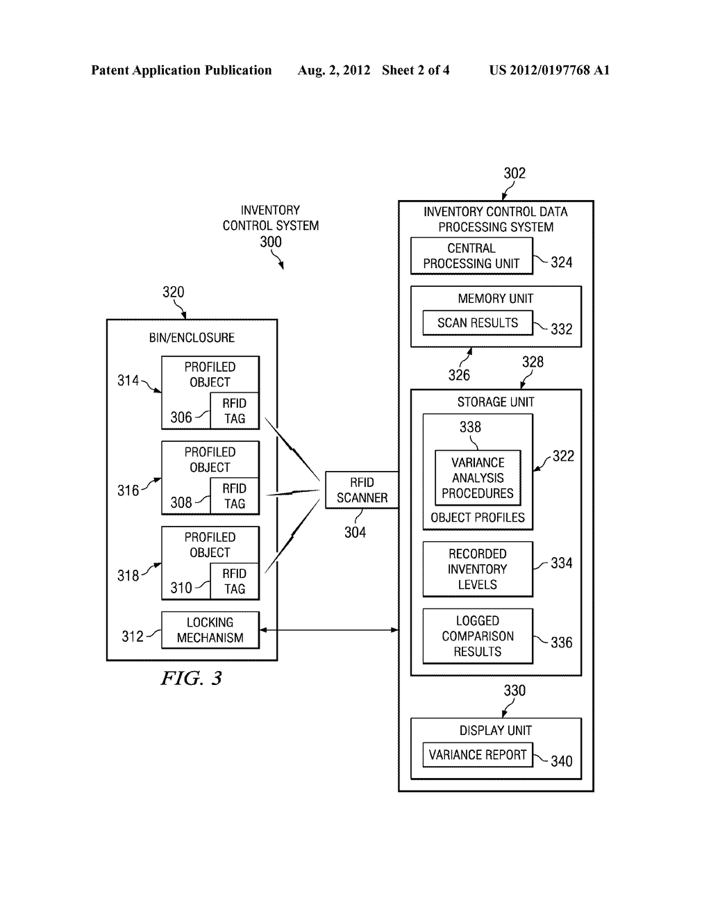 Method and System for Automatic Inventory Variance Identification - diagram, schematic, and image 03