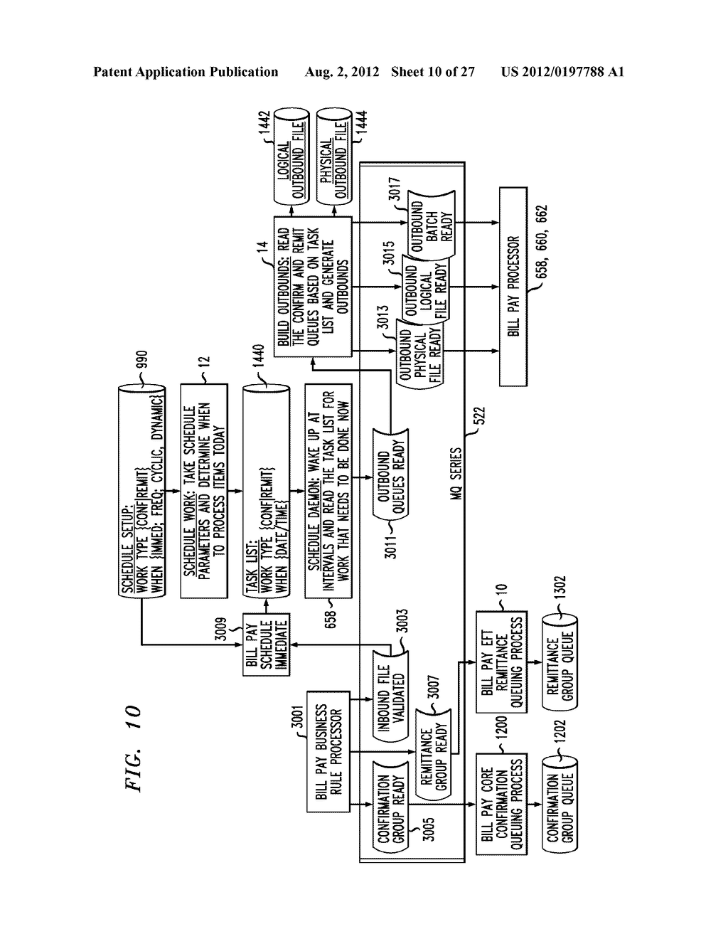 TRANSACTION PROCESSING ENGINE FOR BILL PAYMENT TRANSACTIONS AND THE LIKE - diagram, schematic, and image 11