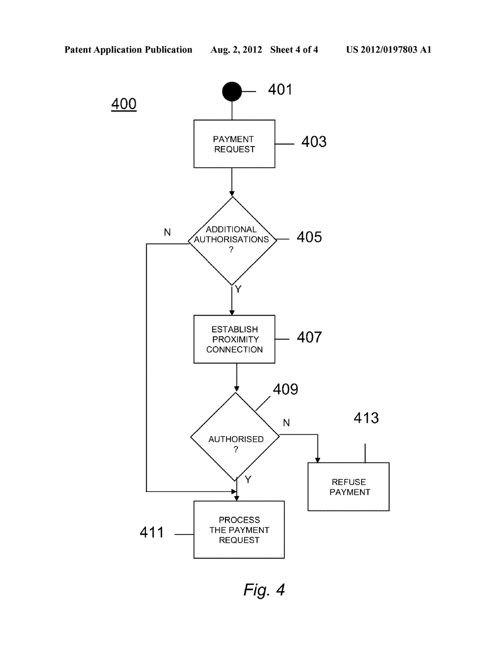 DUAL LAYER AUTHENTICATION FOR ELECTRONIC PAYMENT REQUEST IN ONLINE     TRANSACTIONS - diagram, schematic, and image 05