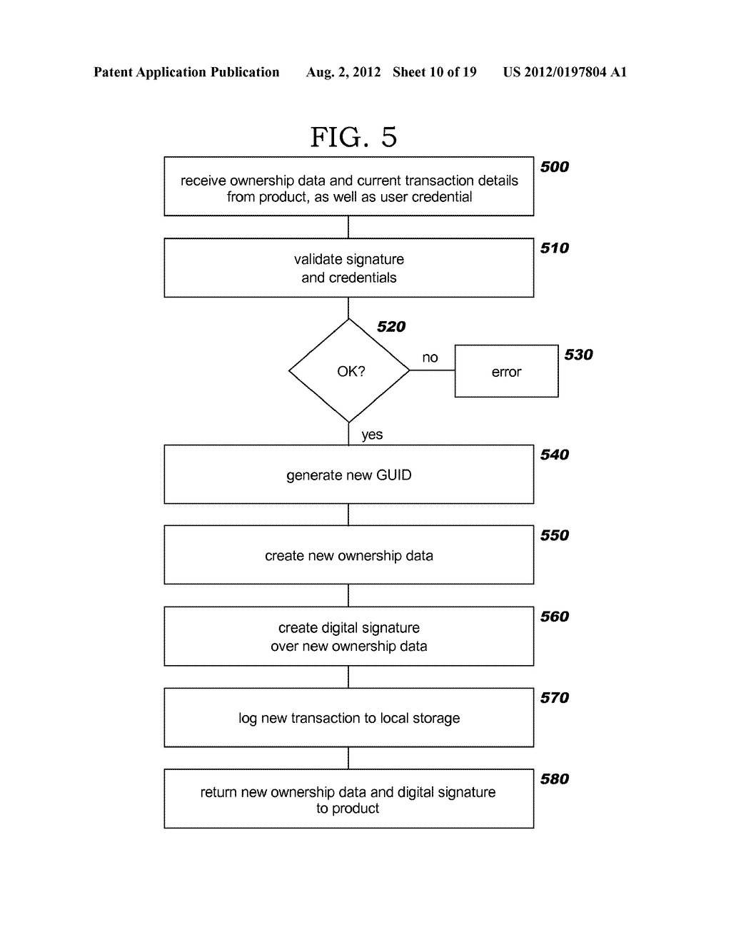 Merchandise-Integral Transaction Receipt and Auditable Product Ownership     Trail - diagram, schematic, and image 11