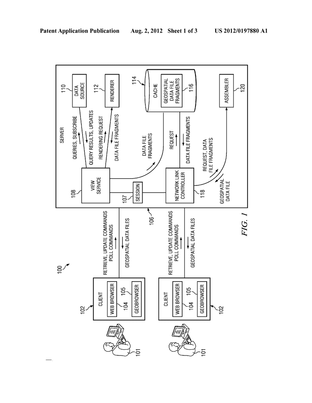 SYSTEM, METHOD, AND LOGIC FOR OPTIMIZED GEOSPATIAL DATA DELIVERY - diagram, schematic, and image 02