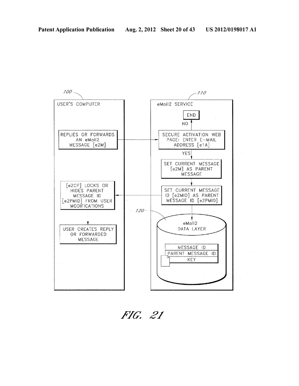 Secure Electronic Mail System - diagram, schematic, and image 21