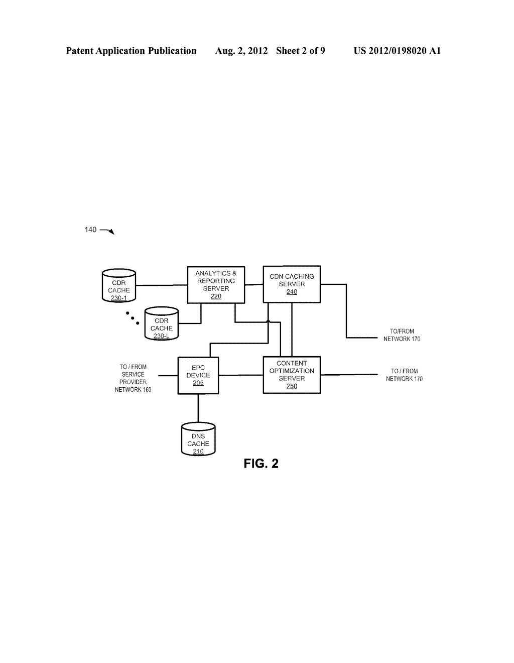 CONTENT DISTRIBUTION WITHIN A SERVICE PROVIDER NETWORK - diagram, schematic, and image 03