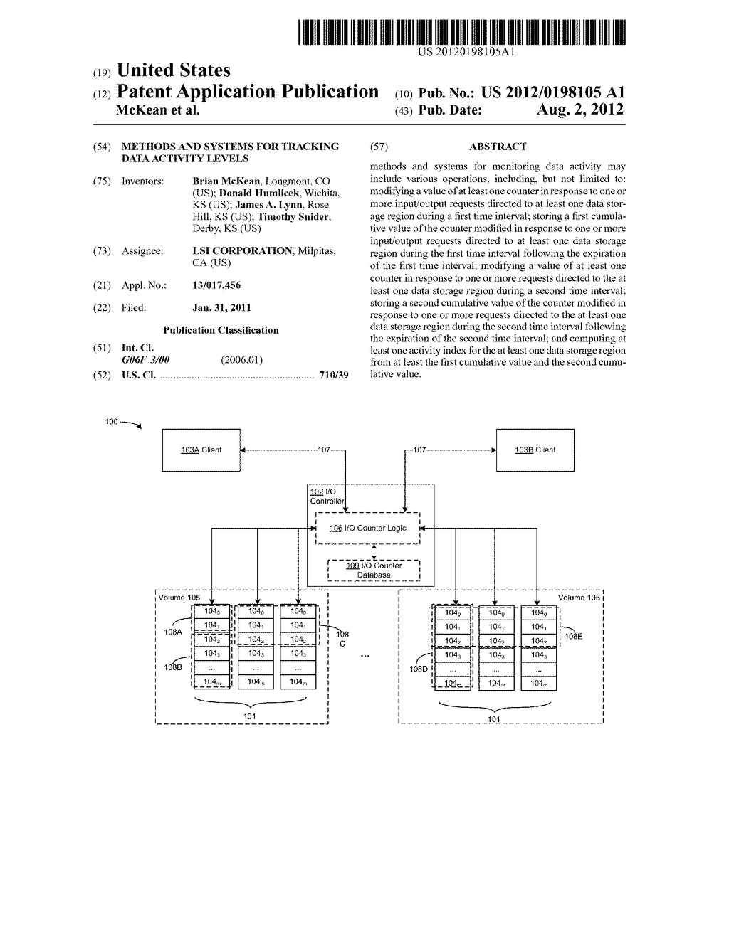 METHODS AND SYSTEMS FOR TRACKING DATA ACTIVITY LEVELS - diagram, schematic, and image 01