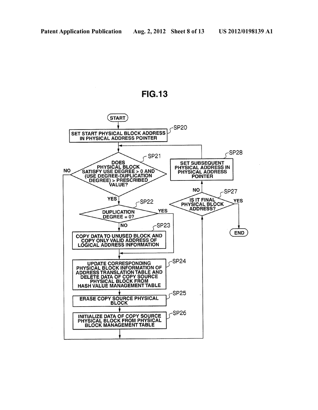 STORAGE DEVICE AND DEDUPLICATION METHOD - diagram, schematic, and image 09