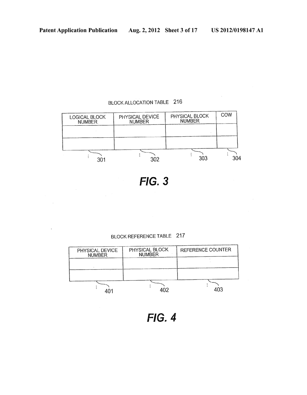 COMPUTER SYSTEM, STORAGE SYSTEM AND METHOD FOR SAVING STORAGE AREA BY     INTEGRATING SAME DATA - diagram, schematic, and image 04