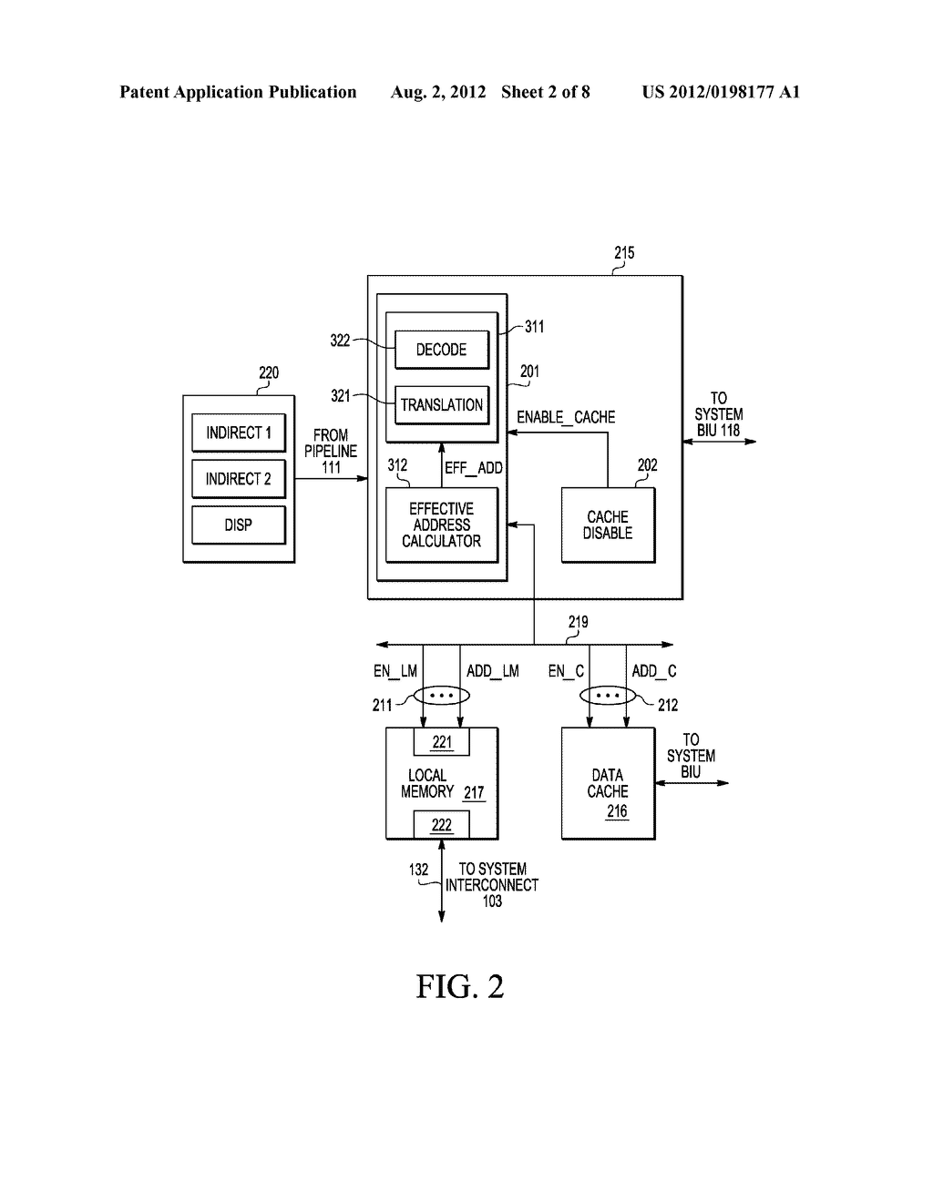 SELECTIVE MEMORY ACCESS TO DIFFERENT LOCAL MEMORY PORTS AND METHOD THEREOF - diagram, schematic, and image 03