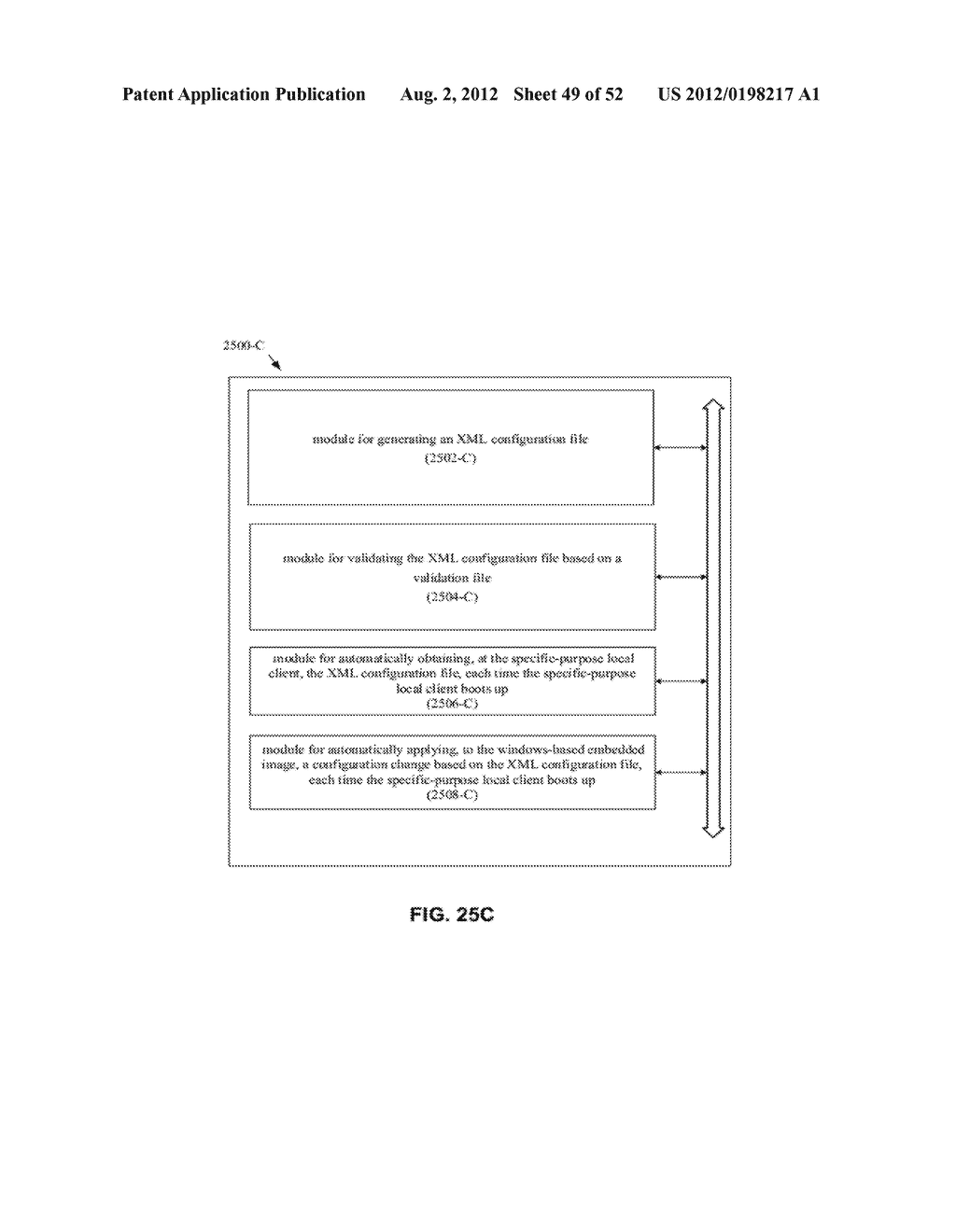 SELF-PROVISIONING OF CONFIGURATION FOR A SPECIFIC-PURPOSE CLIENT HAVING A     WINDOWS-BASED EMBEDDED IMAGE WITH A WRITE-FILTER - diagram, schematic, and image 50