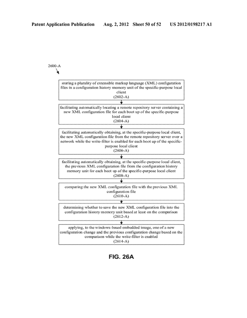 SELF-PROVISIONING OF CONFIGURATION FOR A SPECIFIC-PURPOSE CLIENT HAVING A     WINDOWS-BASED EMBEDDED IMAGE WITH A WRITE-FILTER - diagram, schematic, and image 51