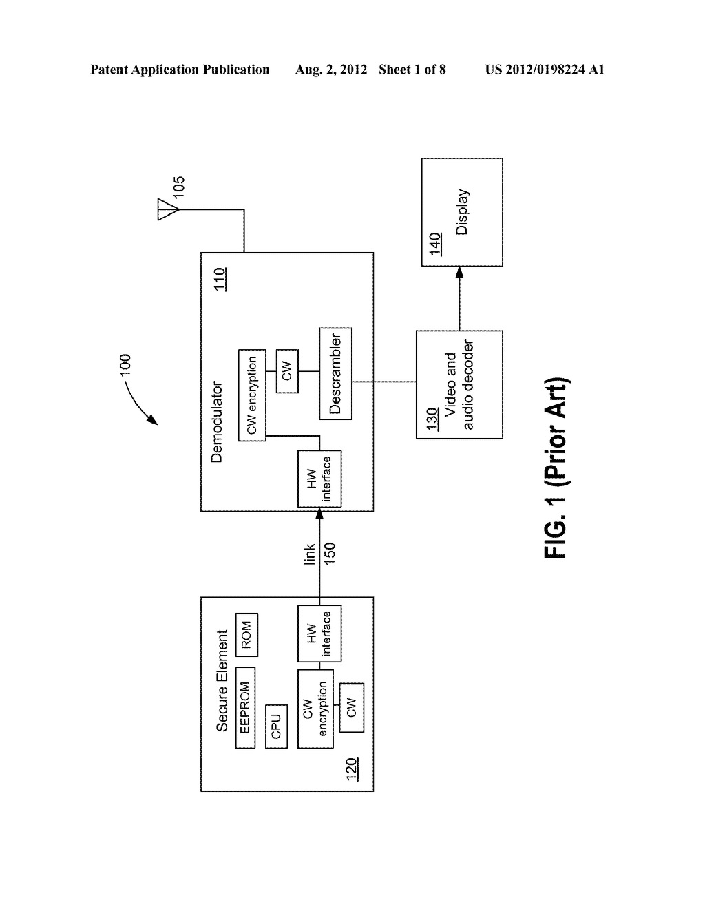 Encryption Keys Distribution for Conditional Access Software in TV     Receiver SOC - diagram, schematic, and image 02