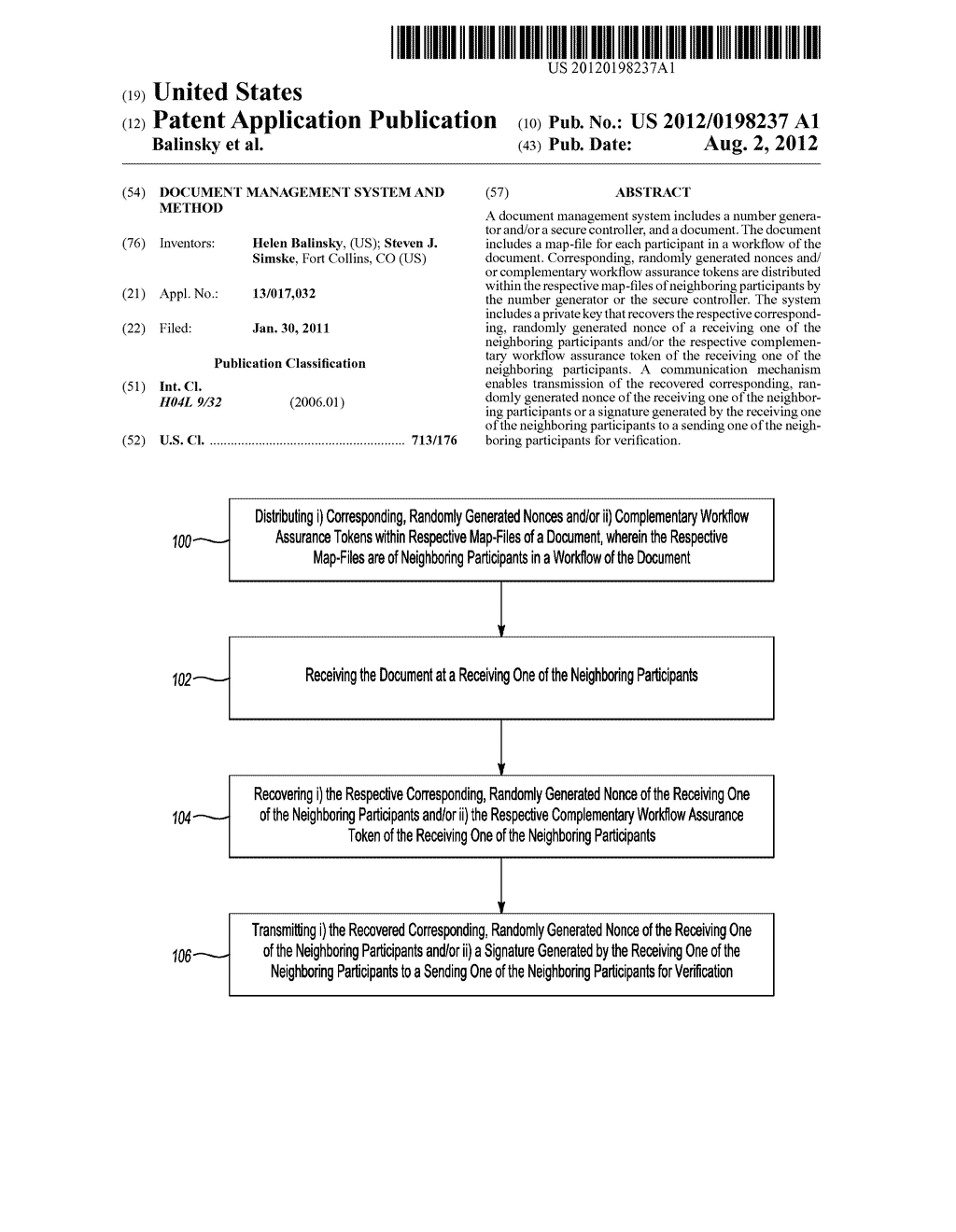 DOCUMENT MANAGEMENT SYSTEM AND METHOD - diagram, schematic, and image 01