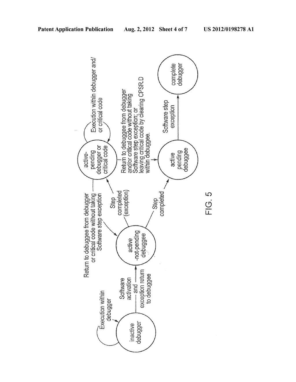 CONTROLLING GENERATION OF DEBUG EXCEPTIONS - diagram, schematic, and image 05