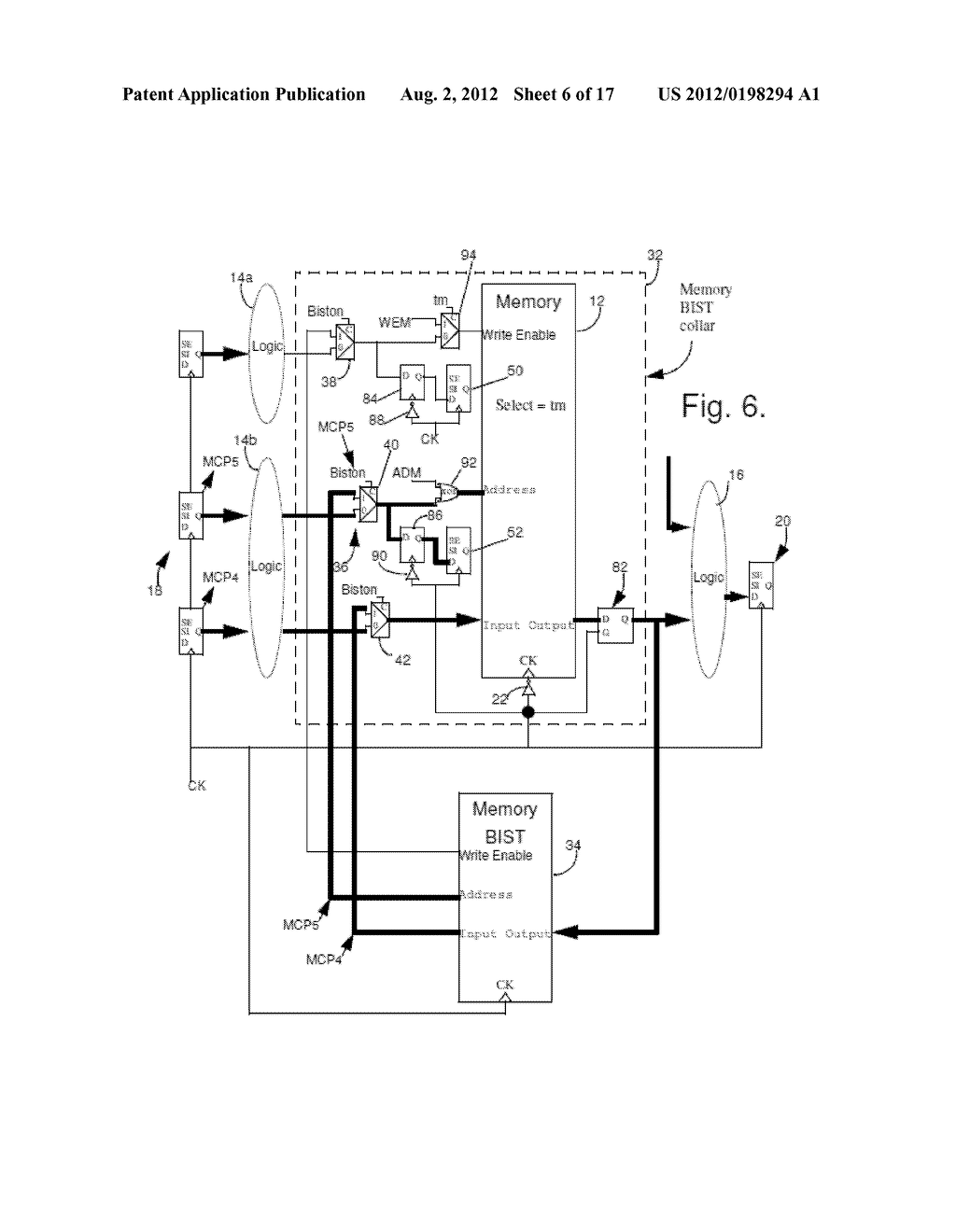 Methods For At-Speed Testing Of Memory Interface - diagram, schematic, and image 07