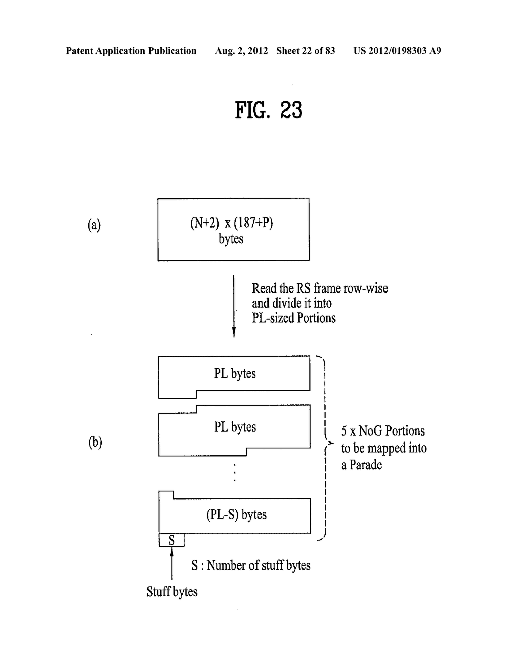 DIGITAL BROADCAST SYSTEM FOR TRANSMITTING/RECEIVING DIGITAL BROADCAST     DATA, AND DATA PROCESSING METHOD FOR USE IN THE SAME - diagram, schematic, and image 23