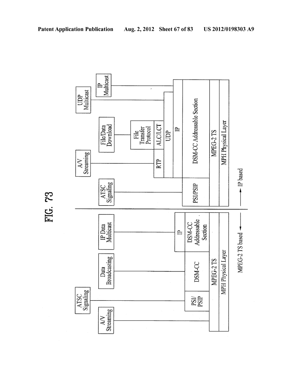 DIGITAL BROADCAST SYSTEM FOR TRANSMITTING/RECEIVING DIGITAL BROADCAST     DATA, AND DATA PROCESSING METHOD FOR USE IN THE SAME - diagram, schematic, and image 68