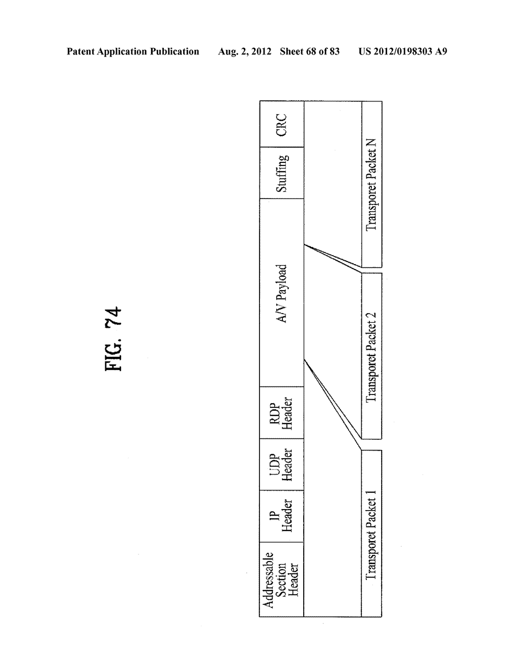 DIGITAL BROADCAST SYSTEM FOR TRANSMITTING/RECEIVING DIGITAL BROADCAST     DATA, AND DATA PROCESSING METHOD FOR USE IN THE SAME - diagram, schematic, and image 69