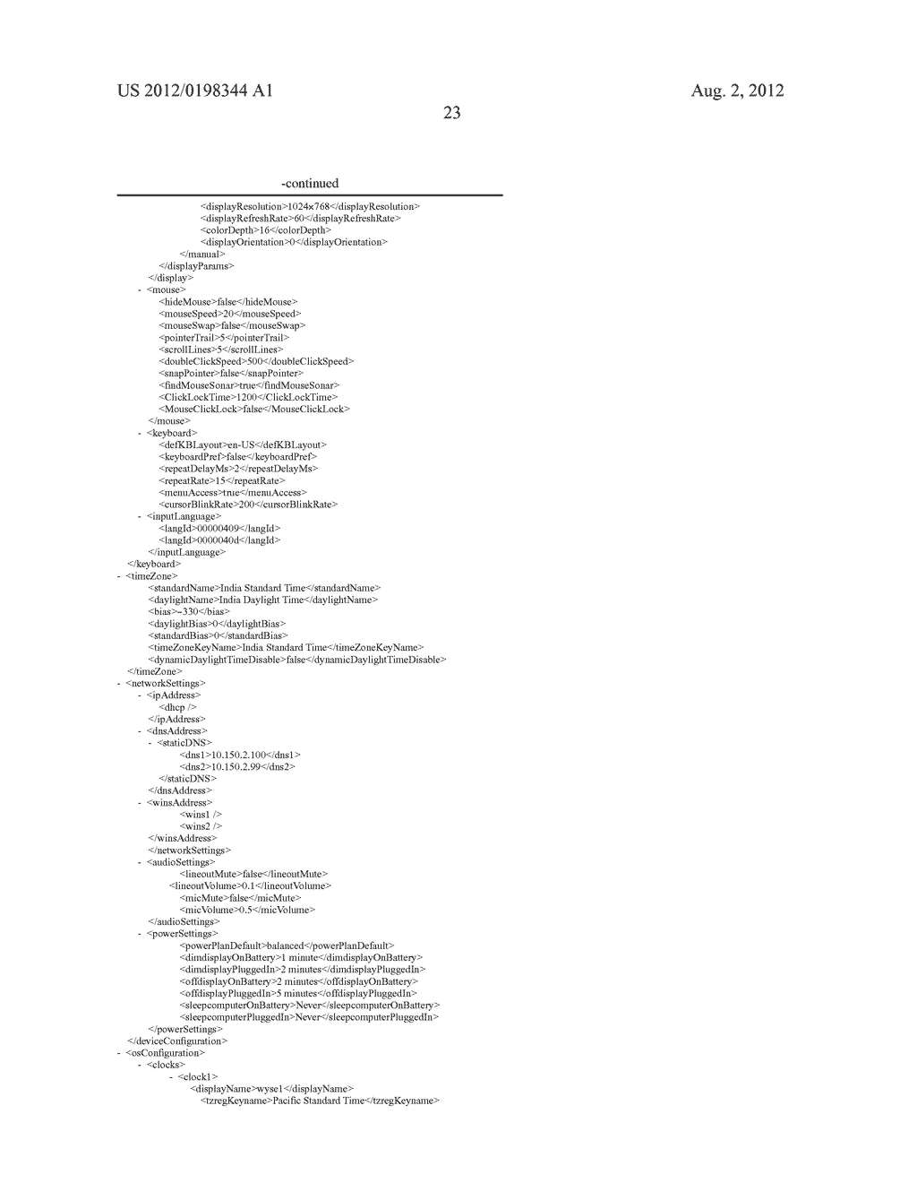 COMPARING AND PROVISIONING CONFIGURATIONS FOR A CLIENT HAVING A     WINDOWS-BASED EMBEDDED IMAGE - diagram, schematic, and image 76